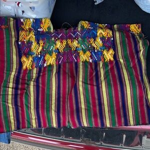 Colorful Striped Textile Fabric